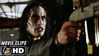 THE CROW "Shootout" Clip (1994) Brandon Lee