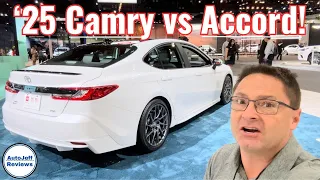2025 Toyota Camry vs Honda Accord: Who Wins this Next-Gen Battle?