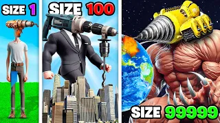 Smallest To Biggest DRILLMAN In GTA 5