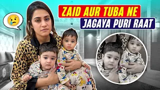 ZAID AUR TUBA NE JAGAYA PURI RAAT | MALIK KIDS