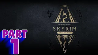 SKYRIM: ANNIVERSARY EDITION | PS5 WALKTHROUGH | PART 1 | BEFORE THE STORM