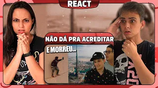 REACT 10 PESSOAS QUE MORRERAM TIRANDO SELFIE