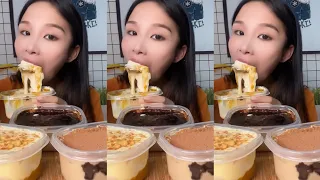 ASMR MUKBANG Salad Dressing Cream EATING SHOW|소리좋은 러가지 음식 먹방 모음이 팅쇼 리얼 사운드|大食い