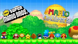 Mario Multiverse NSMB style: All Powerups