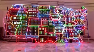 Nam June Paik's "Electronic Superhighway" - American Art Moments