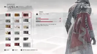 Assassin's Creed Syndicate best outfit weapon cape for Evie