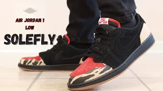 SOLEFLY x AIR JORDAN 1 LOW “Everglades” REVIEW & ON FEET