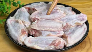 Simple and delicious recipe of chicken wings, not fried or braised, children want to eat twice in