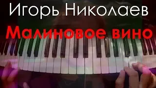 Игорь Николаев - Малиновое вино. Игра на синтезаторе