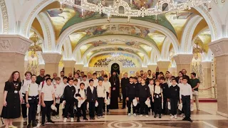 Епископ Иларион примио хор Сикстинске капеле у Храму Светог Саве