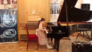 Alexandra Dovgan (8 y.o.), Frederic Chopin Etude op.25, №2, Waltz op.64 №2, Waltz op.64 №1