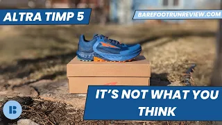 Altra Timp 5 - It's not what you think