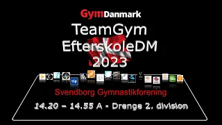 TeamGym Efterskole DM 2023 Drenge A 2. Division