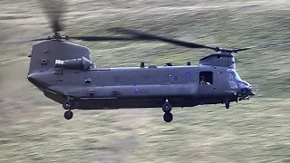 MACH LOOP: CHINOOK AT LOW LEVEL