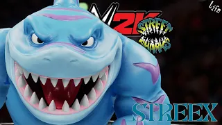 WWE 2k Street Sharks Streex