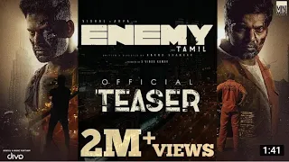 Enemy (Tamil) - Official Teaser | Vishal,Arya |nand Shankar | Vinod Kumar | Thaman S, SamCS