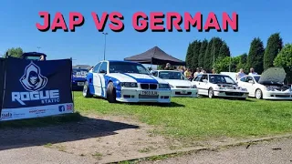 Jap Vs German  car event 2024