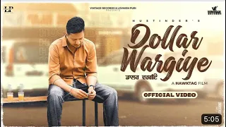 Dollar Wargiye (Official Video) Hustinder - Chaha Vale Kithe Chete Ohnde - Latest Punjabi Songs 2023