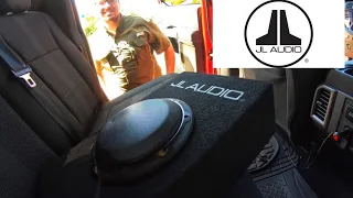 New JL Audio Micro Subwoofer for My F150. Pioneer Subwoofer Update.