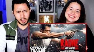 RADHE | Salman Khan | Disha Patani | Randeep Hooda | Jackie Shroff | Prabhudeva | Trailer Reaction!