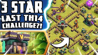 Easily 3 STAR the LAST TH14 CHALLENGE with this SPAM ATTACK! Clash of Clans