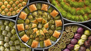 Best Seven Types Of Turkish Baklava | The Journey Of Making Baklava