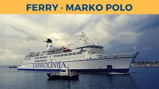 Arrival of ferry MARKO POLO, Split (Jadrolinija)