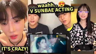 K-pop Idols Reaction to IU & V of BTS 'Love Wins All' MV (THE BOYZ, NCT Doyoung, Newjeans Hanni)