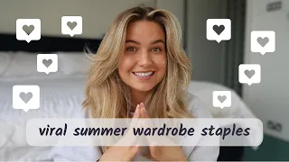 VIRAL BEST SELLING SUMMER WARDROBE STAPLES (500k of you shopped these...)
