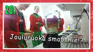 JOULURUOKA SMOOTHIE!? | Haastekalenteri Luukku 20