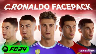 Cristiano Ronaldo FACEPACK For FC24 | TU14