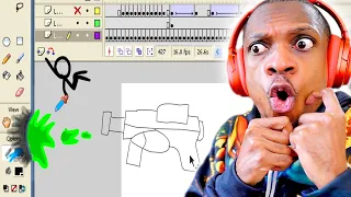 THIS IS CRAZY!! Animator vs. Animation (Parts 1-3) @alanbecker | REACTION