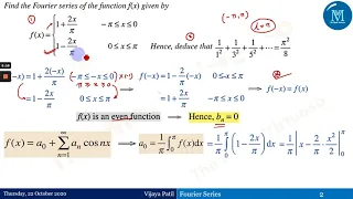 17 Fourier Series | Examples of Even/Odd Functions - Part 4