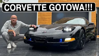 Corvette za 40 tys. zł już naprawiona. Jej były właściciel do dzisiaj płacze i ma ku temu powody