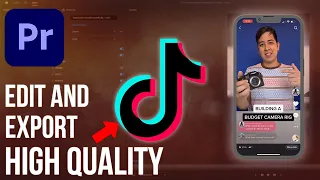 How to Edit and Export High Quality TikTok Videos Using Premiere Pro | Step by Step Tutorial