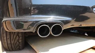 206 Rc/gti 180 With Custom Toyo Sport Cat Back Exhaust - Cold Start With Factory Cat