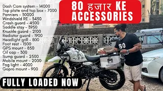 80000 ke accessories on my Himalayan 450 | Fully Loaded Himalayan 450 with all accessories