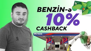 Benzin doldurarkən 10% cashback hədiyyə qazan ✅ #realqazanc #pulqazan