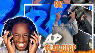 RK - Clap Clap (Clip Officiel) | FRENCH RAP 🇫🇷 | REACTION