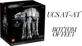 UCS AT-AT Build:  Bottom of Feet