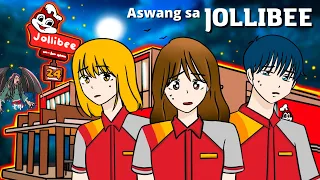 ASWANG SA JOLLIBEE | TAGALOG ANIMATED HORROR STORY | PINOY ANIMATION 😨😰😱