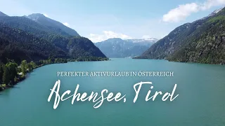 Wunderschöner Achensee : Die Tiroler Karibik von oben