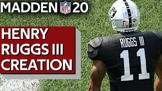 WR Madden 20 Henry Ruggs III Alabama Creation 2020 NFL Draft PS4 | Xbox 1 | PC