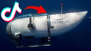 TikTok reacts to the OceanGate Titan submarine incident