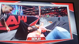 WWE CRAZY MOMENTS Monday Night Raw 7/19/21 Crazy Souplex