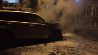 В Измаиле возле автостанции сгорел автомобиль | Бессарабия INFORM