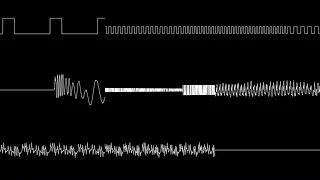 Sonic Advance 2 - Extra Zone Ending (oscilloscope view)