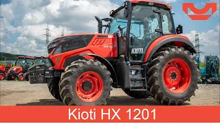Tractorul Kioti HX1201 - 115 CP - Prezentare Generala