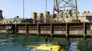 Stealing the Submarine Grand Theft Auto V LG1T