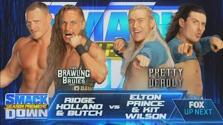 The Brawling Brutes Vs Pretty Deadly - WWE Smackdown 13/10/2023 (En Español)